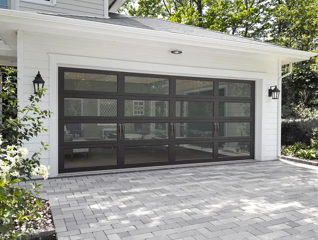 Hacienda Heights Garage Door Repair design specialist presenting custom garage door options to Hacienda Heights homeowner