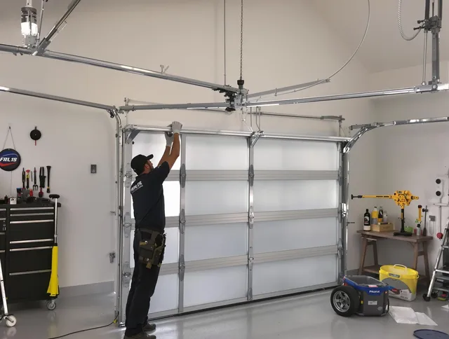 Hacienda Heights Garage Door Repair certified team performing precision garage door installation in Hacienda Heights