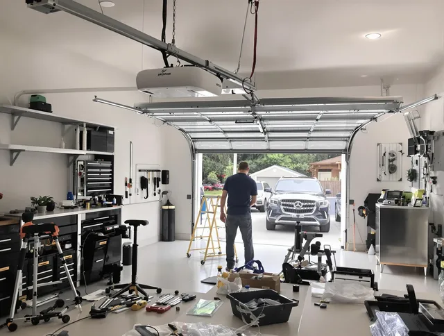 Garage door opener installation by Hacienda Heights Garage Door Repair in Hacienda Heights