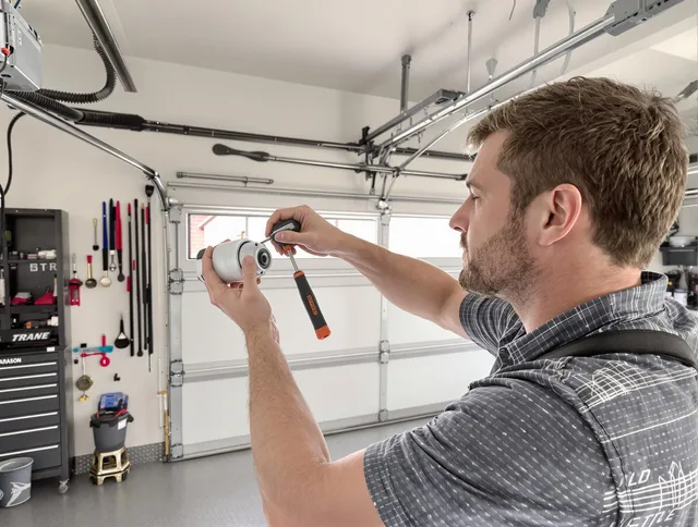 Garage door opener repair service by Hacienda Heights Garage Door Repair in Hacienda Heights