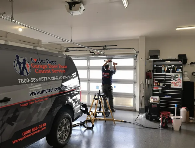 Hacienda Heights Garage Door Repair team performing same-day garage door repair in Hacienda Heights